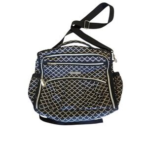 Bananafish Black White Geometric Diaper Bag Backpack Travel Baby Bag